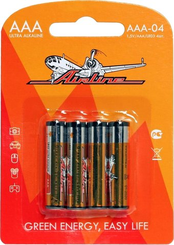 Батарейка Airline AAA 4 шт. - 1/1