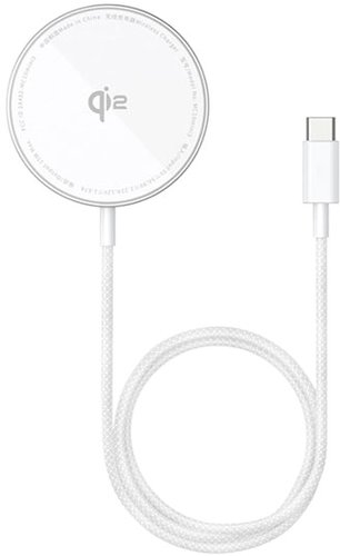 Беспроводное зарядное Baseus Simple Mini4 Air Magnetic Wireless Charging Stand Qi2 15W P10278200S11-00 (серебристый) - 1/1