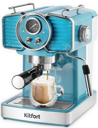 Рожковая кофеварка Kitfort KT-7125-2 - 1/1