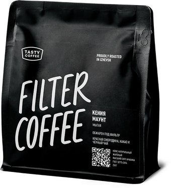 Кофе Tasty coffee Кения Маунт зерновой 250 г - 1/1