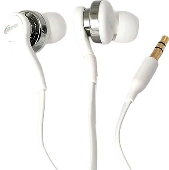 Наушники Ritmix RH-131 (белый/серебристый) - 1/1