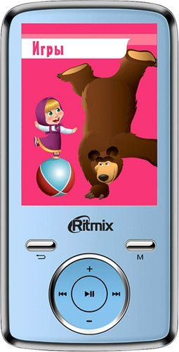 Плеер MP3 Ritmix RF-7650M 4GB (голубой) - 1/1