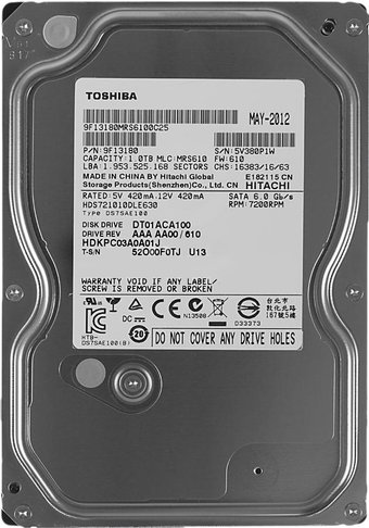 Жесткий диск Toshiba DT01ACA 1TB (DT01ACA100) - 1/1