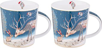 Набор кружек Lefard Christmas Печворк 417-117 (2шт) - 1/1