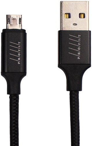 Кабель Profit QY-18 microUSB 1 м (черный) - 1/1