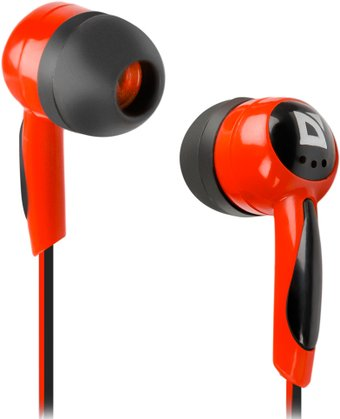 Наушники Defender Basic 604 (красный) [63605] - 1/1