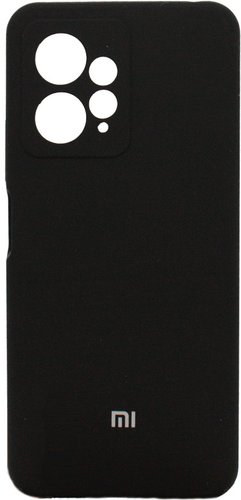 Чехол для телефона KST Soft-Touch для Xiaomi Redmi Note 12 (черный) - 1/1
