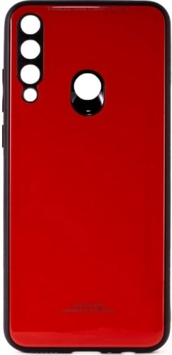 Чехол для телефона Case Glassy для Huawei Y6p (красный) - 1/1