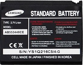 Аккумулятор для телефона Копия Samsung F480 (AB553446CE) - 1/1