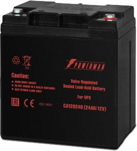 Аккумулятор для ИБП Powerman CA12240/UPS (12В/24 А·ч) - 1/1