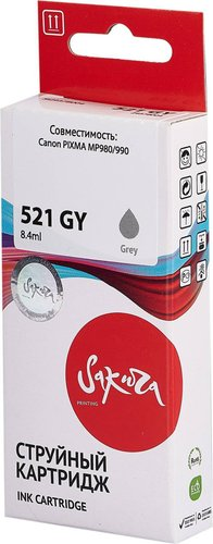 Картридж Sakura Printing SI2937B004 (аналог Canon 521 GY) - 1/1