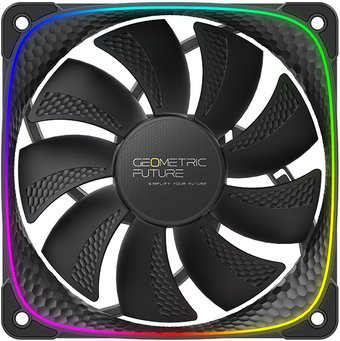 Вентилятор для корпуса Geometric Future Squama 2503R ARGB (черный) - 1/1