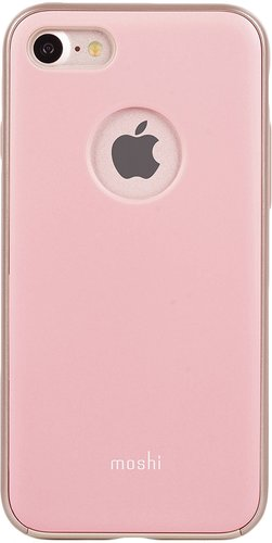 Чехол для телефона Moshi iGlaze для iPhone 7 (розовый) - 1/1