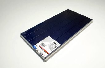 Металлический канал для переплета OPUS Classic Slim 304x28 мм OCHSLIM2830410NIE (10 шт, синий) - 1/1