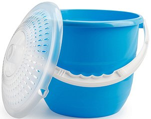 Ведро Berossi Practic Lux ИК 15447000 (голубой) - 1/1