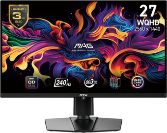 Игровой монитор MSI MAG 271QPX QD-OLED E2 - 1/1