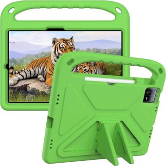 Чехол для планшета KST Детский чехол для Xiaomi Pad 6 / Pad 6 Pro с ручкой и подставкой 2023 (зеленый) - 1/1