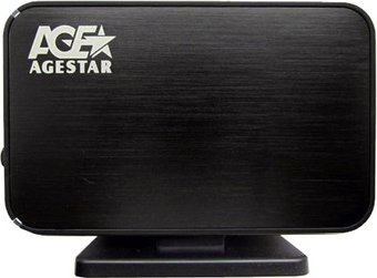 Бокс для накопителей 3.5" AgeStar 3UB3A8-6G Black - 1/1