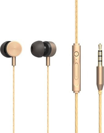Наушники Ritmix RH-127M (золотистый) - 1/1