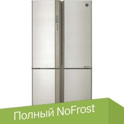 Четырёхдверный холодильник Sharp SJEX93PBE - 1/1