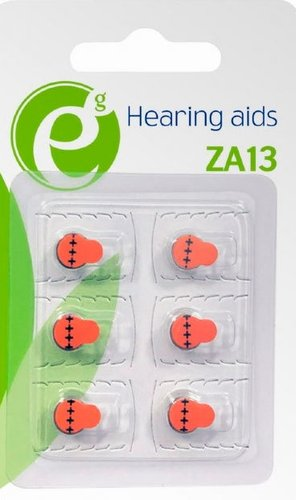 Батарейка EnerGenie ZA13 6 шт EG-BA-ZA13-01 - 1/1