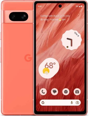 Смартфон Google Pixel 7a 8GB/128GB (коралловый) - 1/1