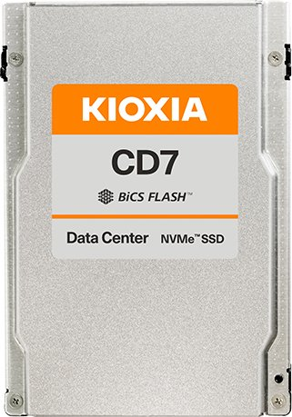 SSD Kioxia CD7-R 3.84TB KCD71RUG3T84 - 1/1