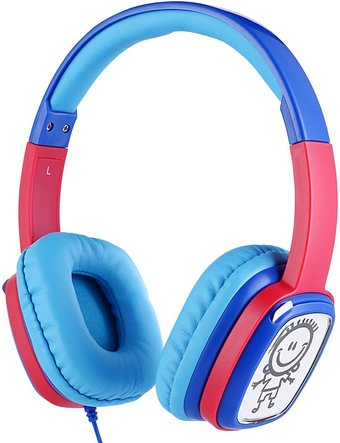 Наушники Harper HN-302 (синий/красный) - 1/1