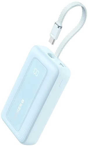 Внешний аккумулятор Anker Zolo A1689 30W 20000mAh (голубой) - 1/1