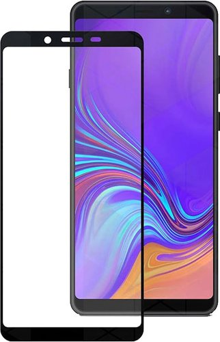 Защитное стекло KST Full glue для Samsung Galaxy A01 Core (черное) - 1/1