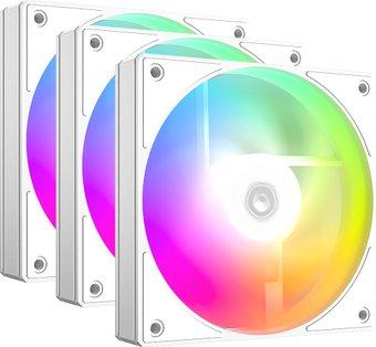 Комплект вентиляторов для корпуса ID-Cooling AS-120-ARGB-W Trio - 1/1