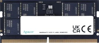 Оперативная память Apacer 16ГБ DDR5 SODIMM 4800 МГц AS16GHB48CTBBGH - 1/1