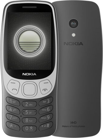 Кнопочный телефон Nokia 3210 4G (2024) Dual SIM TA-1618 (черный) - 1/1
