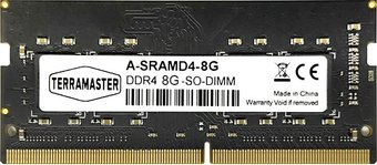 Оперативная память TerraMaster 8ГБ DDR4 SODIMM 2666 МГц A-SRAMD4-8G - 1/1