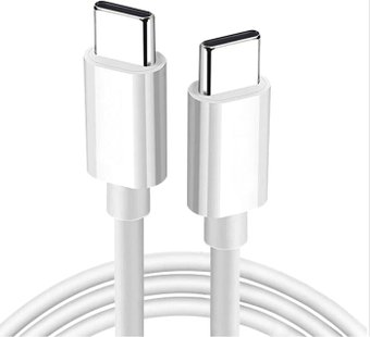 Кабель Hoco X93 USB Type-C - USB Type-C 100W (1 м, белый) - 1/1