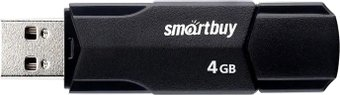 USB Flash SmartBuy Clue 4GB (черный) - 1/1