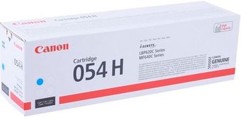 Картридж Canon 054H Cyan - 1/1