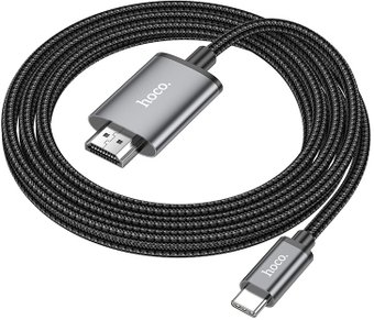 Кабель Hoco UA27 USB Type-C - HDMI (2 м, черный) - 1/1