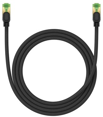 Кабель Baseus High Speed CAT8 40Gigabit Ethernet Cable (1.5 м, черный) - 1/1