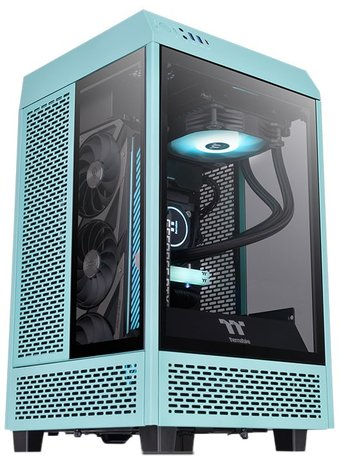 Корпус Thermaltake The Tower 100 Mini Turquoise CA-1R3-00SBWN-00 - 1/1
