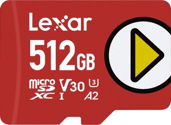 Карта памяти Lexar Play microSDXC LMSPLAY512G-BNNNG 512GB - 1/1