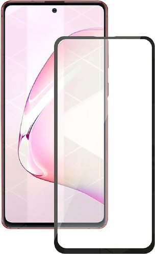 Защитное стекло KST Full glue для Samsung Galaxy Note 10 Lite (2020)/A81 (черное) - 1/1