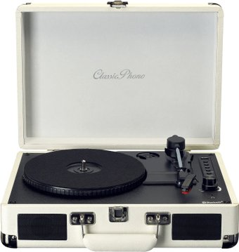 Виниловый проигрыватель Lenco TT-115 (белый) - 1/1