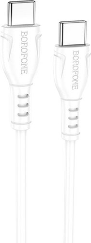 Кабель Borofone BX51 USB Type-C - USB Type-C (1 м, белый) - 1/1