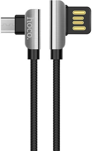 Кабель Hoco U42 microUSB (черный) - 1/1