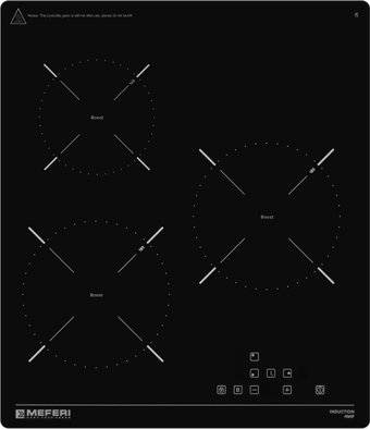 Варочная панель Meferi MIH453BK Power - 1/1