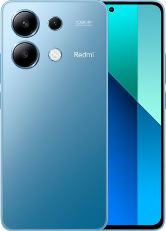 Смартфон Xiaomi Redmi Note 13 8GB/128GB с NFC международная версия (ледяной синий) - 1/1