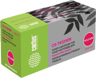 Картридж CACTUS CS-TK5240M (аналог Kyocera TK-5240M) - 1/1
