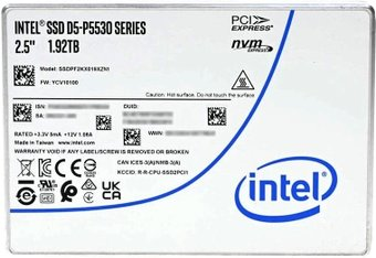 SSD Intel D5-P5530 1.92TB SSDPF2KX019XZN1 - 1/1