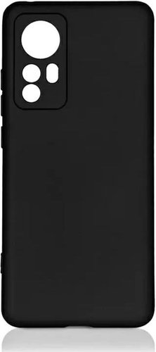 Чехол для телефона KST Soft-touch для Xiaomi 12/12X (2022) (черный) - 1/1
